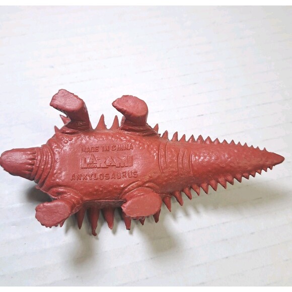 Vtg & Modern Dinosaur Lot (13) Imperial T-Rex Tyrannosaurus Larami Ankylosaurus - Picture 6 of 6